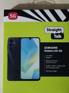 Samsung Galaxy A16 5G Smartphone - Black